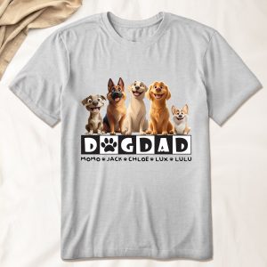Dog Dad - PersonalizedOne Size Shirt